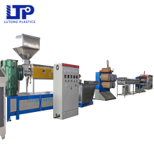 Single screw plastic PP HDPE monofilament extruder  machine HDPE monofilament yarn making machine